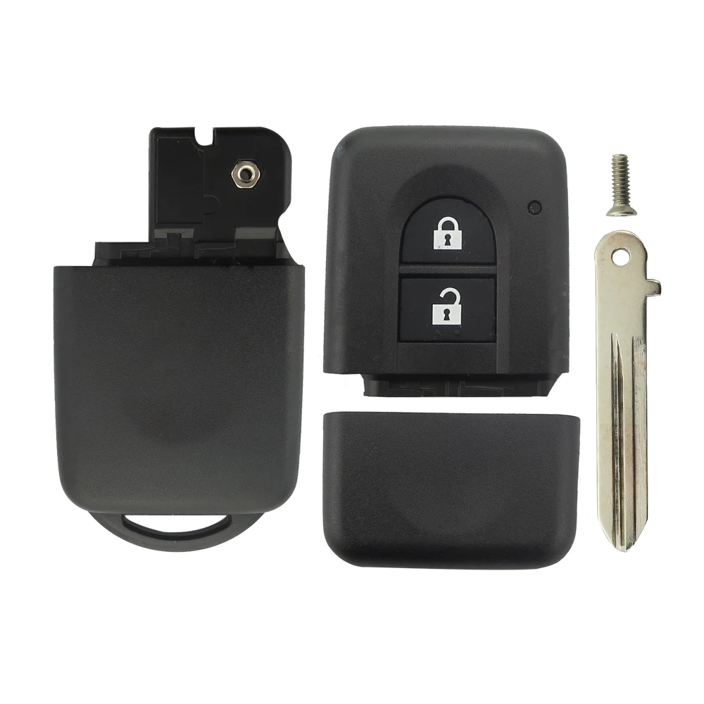 Сменный Автомобильный ключ OkeyTech дистанционный смарт брелок с 2 кнопками чехол