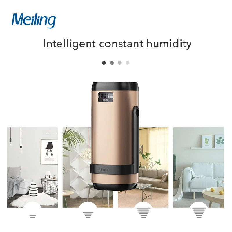 MeiLing очиститель отрицательных ионов портативный кислородный воздуха 360 градусов
