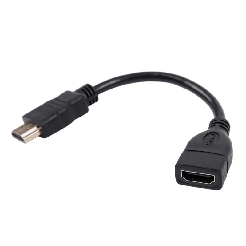 ABHU-Hdmi мужчин и женщин удлинитель Кабель короткий удобный для Google хром литой огонь
