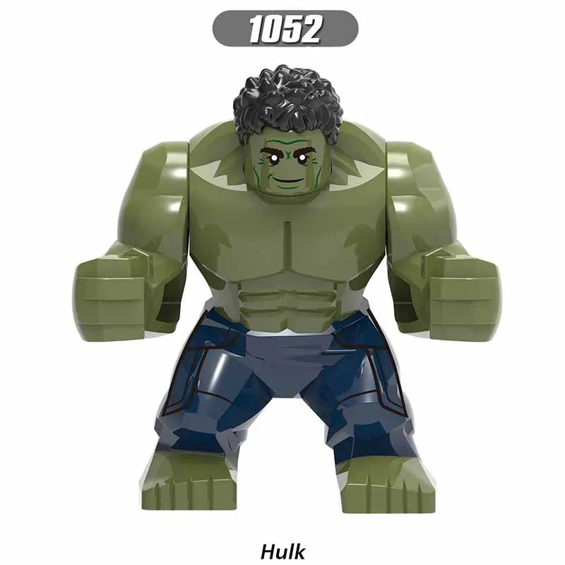 Одиночная продажа Enlighten Avengers 4 конца игры танос черный карлик Халк анти яд
