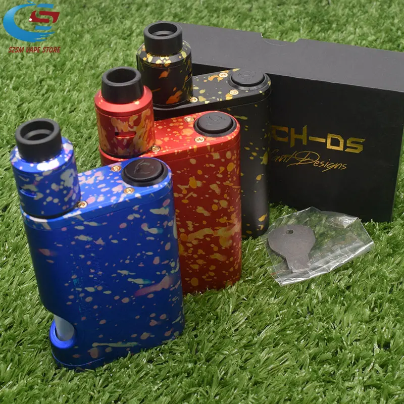 Электронная сигарета 528 Custom Driptech DS BF box kit 2*18650 батареи в параллельном алюминиевом