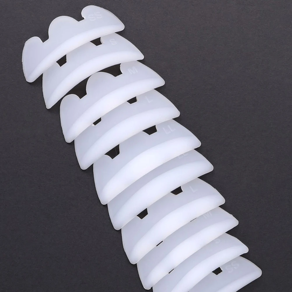 5 пар однотонная силиконовая ресница в виде короны перманентные подушечки для