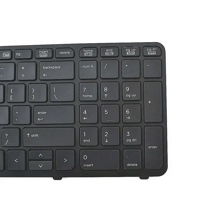 Английская клавиатура для ноутбука с подсветкой hp ZBOOK 15 17 G1 G2 PK130TK1A00