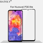 Полностью клеящееся стекло для Huawei P30 lite, закаленное стекло для Huawei P30 lite, полное покрытие, Защита экрана для Huawei P30 lite, пленка