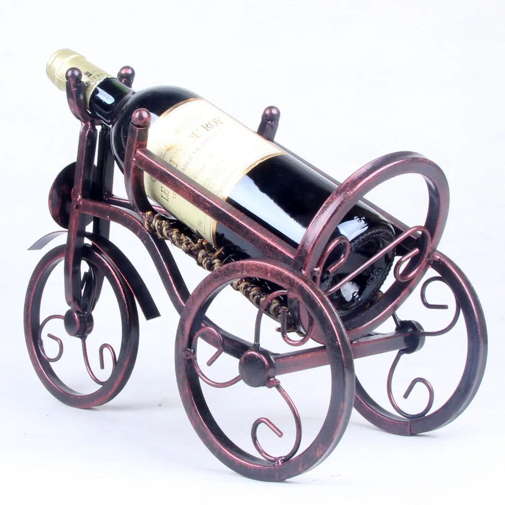 Кованого железа мотоцикл модели винный стол творческий настройки европейские