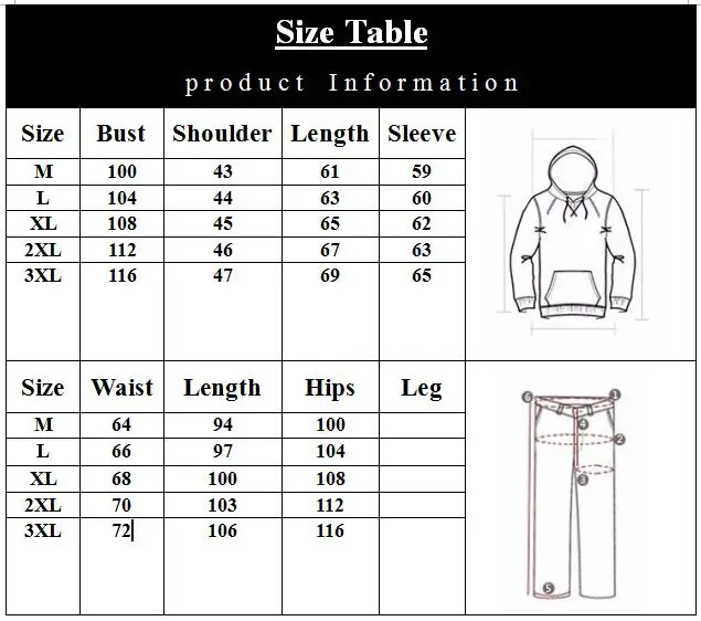 

Rlyaeiz High Quality Men's Tracksuit 2017 Spring Autumn Sportswear Printed Zipper Hoodies + Pants Male Casual Sporting Suit XXXL