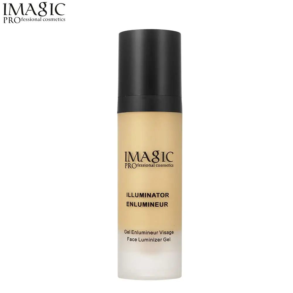 IMAGIC лицо золото Хайлайтер для макияжа Liquid Glow осветитель контура лица отбеливатель Glow Блеск жидкий текстовый маркер составляют - Цвет: 3