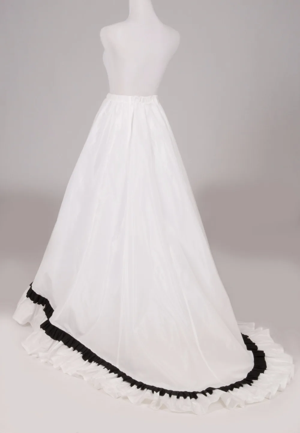 

Victorian French Pleated Gathered Bustle Skirt Victorian Trained Skirt