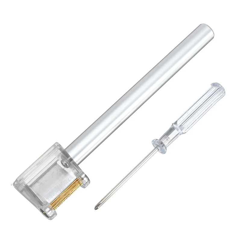 Silver Kiwarm долговечный DIY латунный наконечник с кожаным краем ручка Топ Pro краевой краситель ручка аппликатор Быстрый краевой ролик для красок инструмент для кожаного ремесла - Цвет: Silver