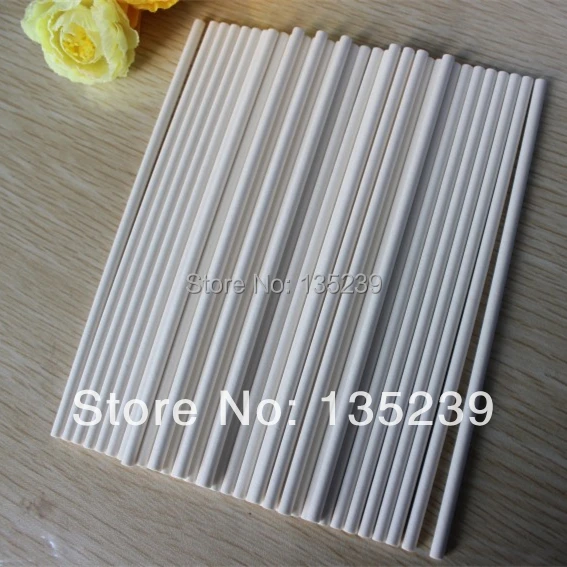 100 шт. палочки для торта с лентой леденцов тортов или 4 х150 мм высококачественные