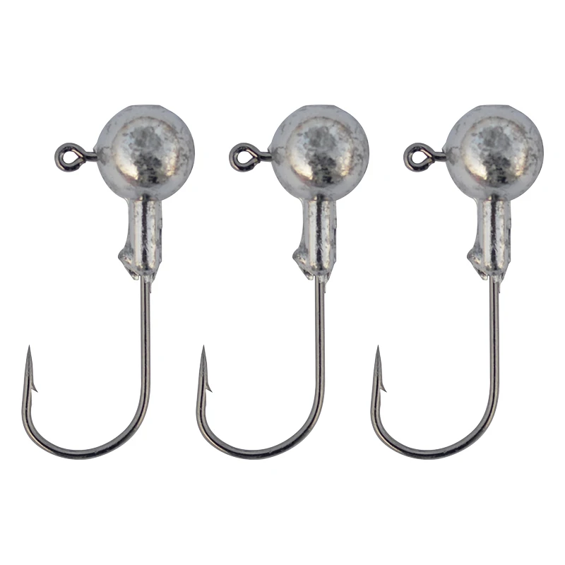 Jig Head свинцовые бронзовых морских рыболовных крючков 10 шт./лот мягкий червь