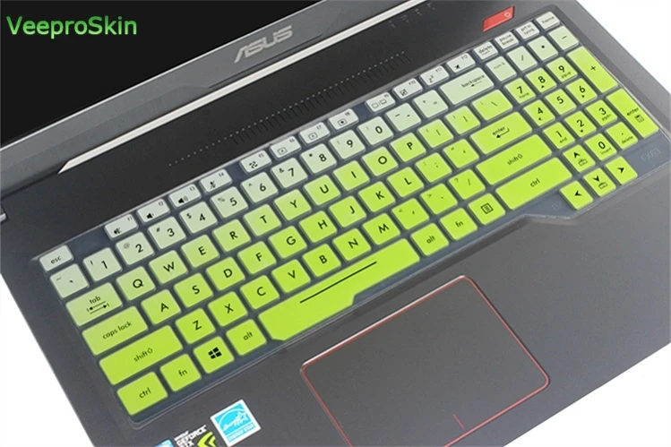 Силиконовая защитная накладка для клавиатуры ноутбука ASUS ROG Strix SCAR II 2 GL704GM GL704 GL704G