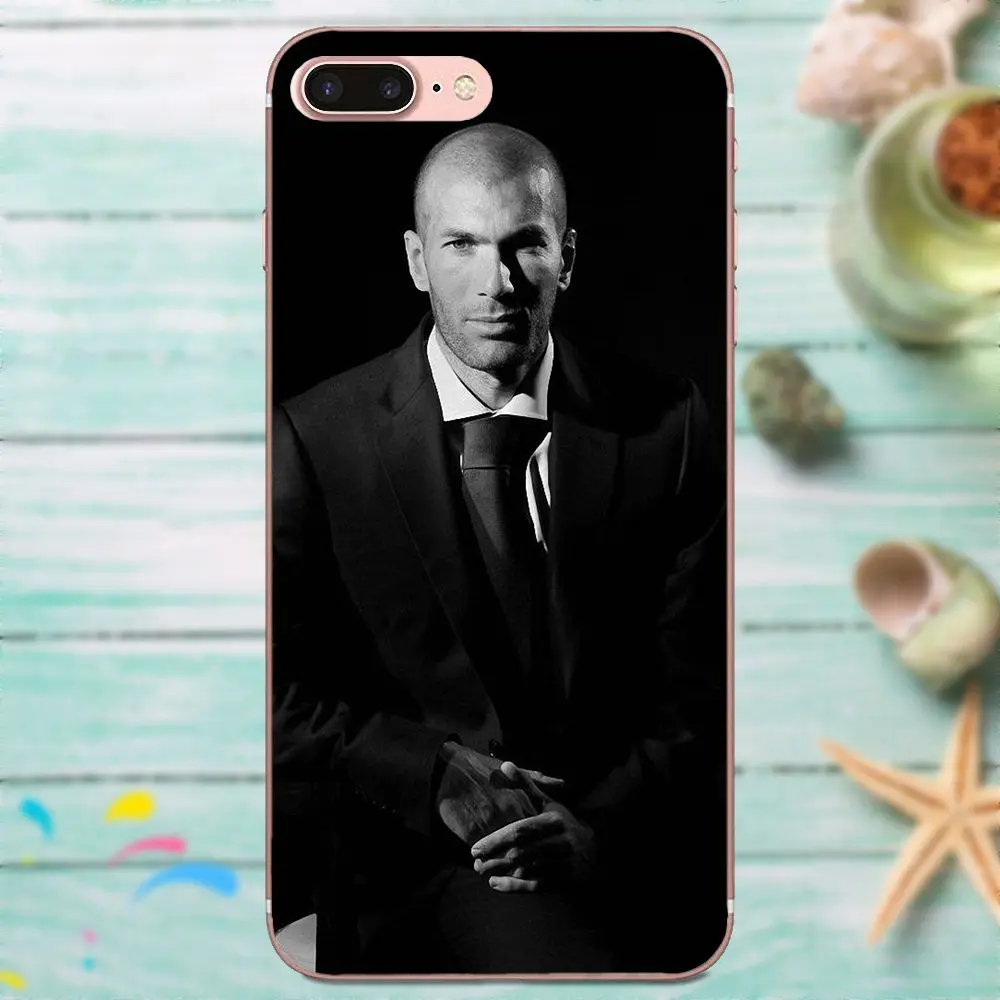 Для Apple iPhone X XS Max XR 4 4S 5 5C 5S SE 6 6S 7 8 Plus Мягкий ТПУ чехол для телефона Zidane Football |