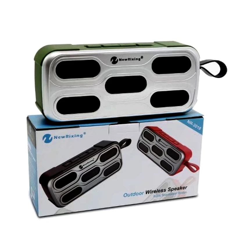 Bluetooth беспроводная уличная Водонепроницаемая колонка радио FM сабвуфер