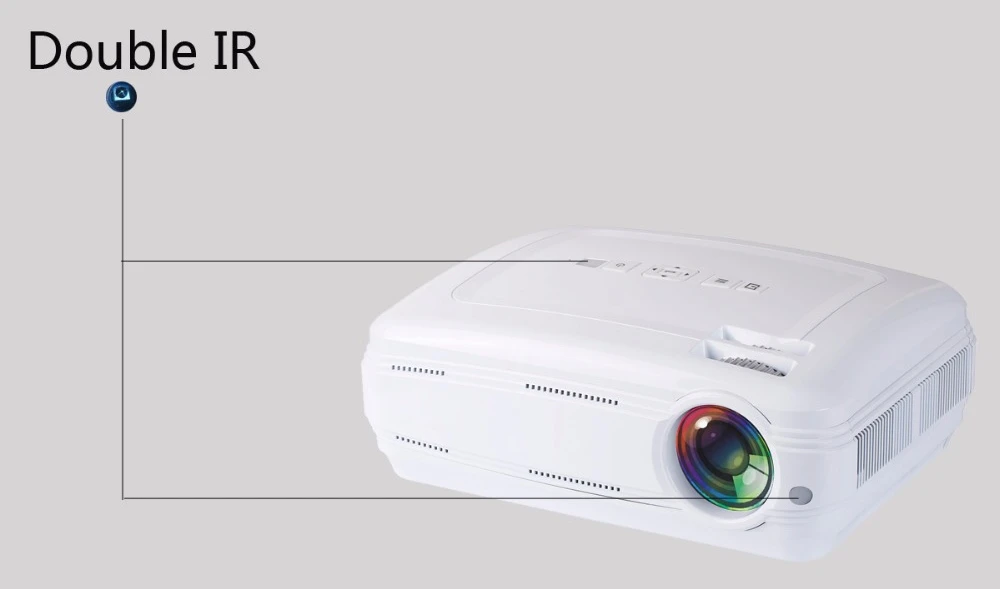 WZATCO CTL60 Android 9,0 wifi 5500 люмен full HD Портативный ТВ светодиодный проектор 1080P 4K видео игры HDMI мультимедийный ЖК-проектор для домашнего кинотеатра