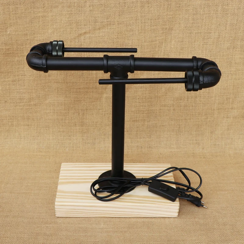 Современный изогнутый стеклянный абажур бутылка Настольный светильник включает