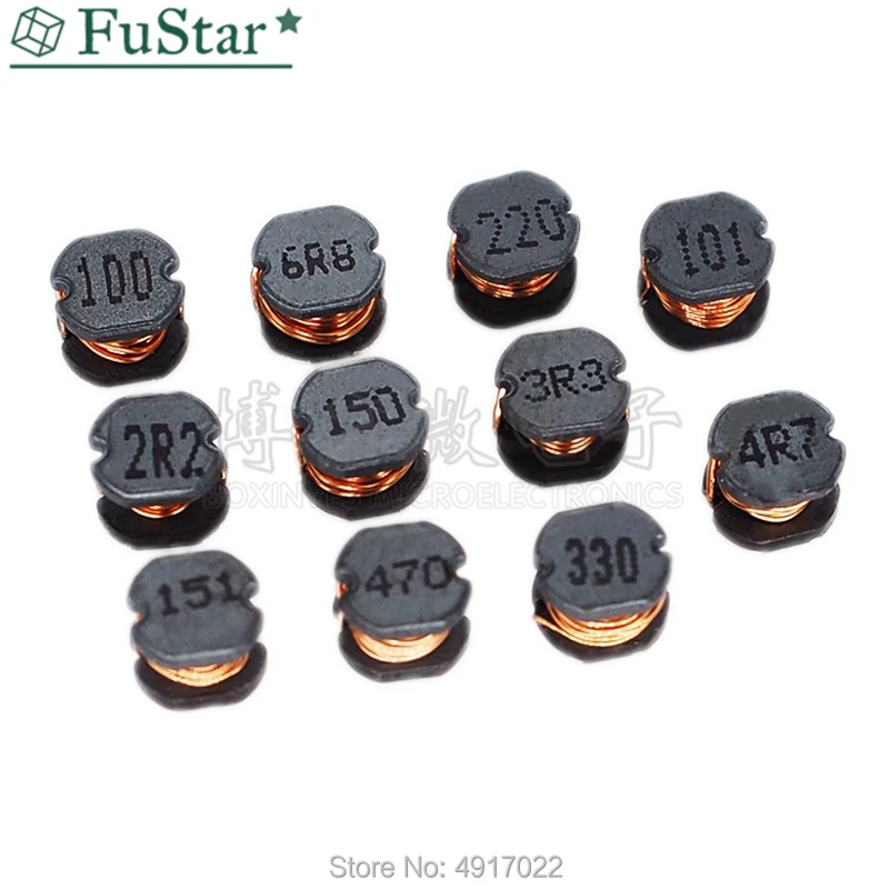 20 шт. индуктивность CD54 SMD 2.2UH 3.3UH 4.7UH 6.8UH 10UH 15UH 22UH 33UH 47UH 68UH 100UH 150UH 220UH 330UH 470UH