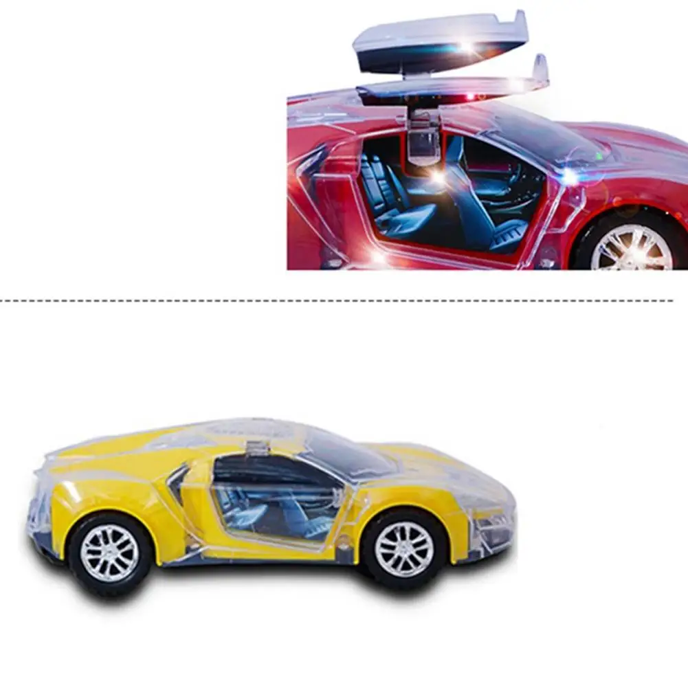 Leadingstar мультфильм электрический моделирования автомобиля с 3D Flash/Музыка Дети