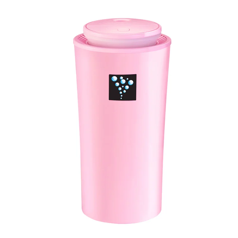 K-H10A-pink Ароматерапия автомобильный Ароматический диффузор автомобильный матовый распылитель с двойной мощностью USB и автомобильным зарядным устройством - Цвет: K-H10A-pink