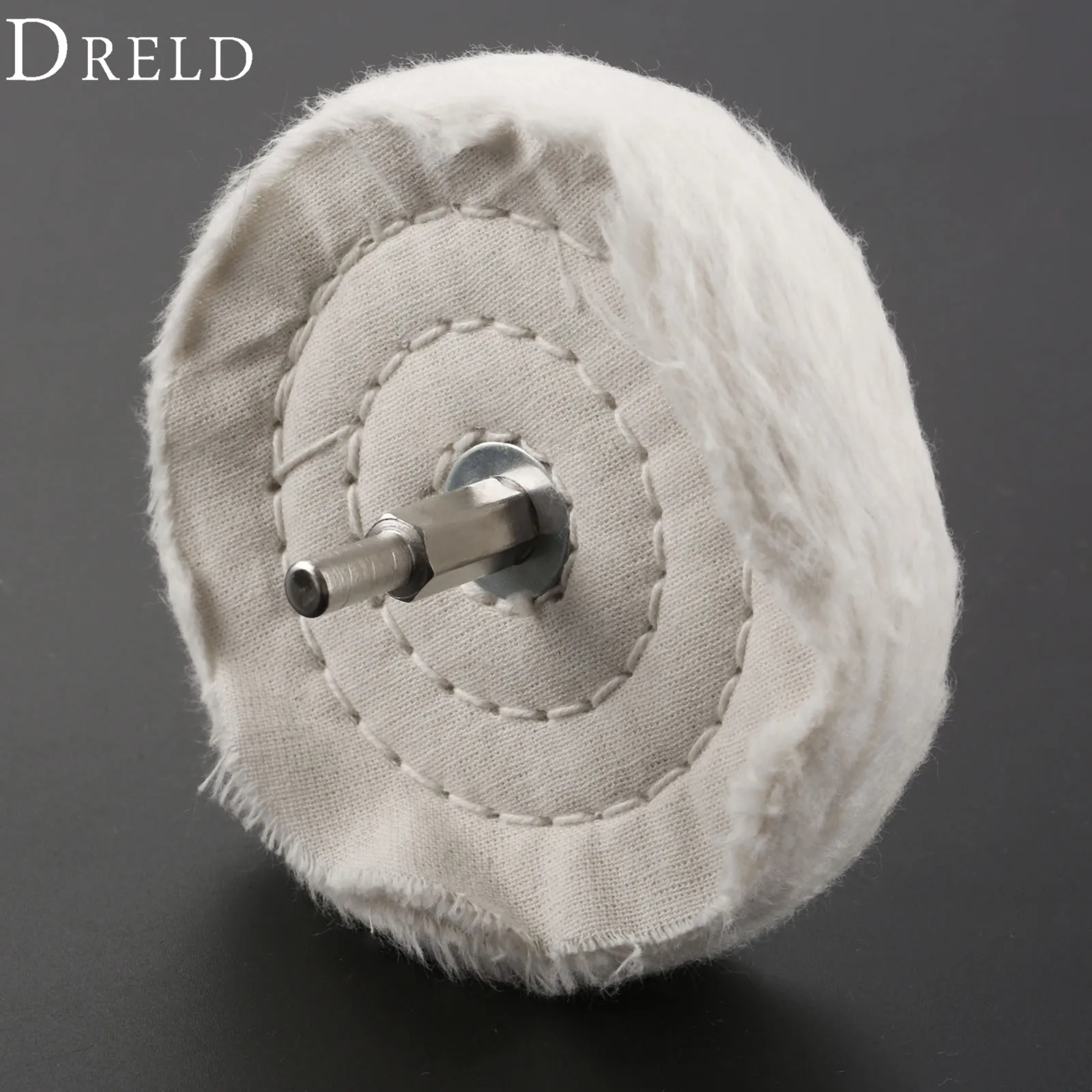 Аксессуары DRELD для Dremel Швабра полировки ткани 100 мм/4 дюйма щетка дрели