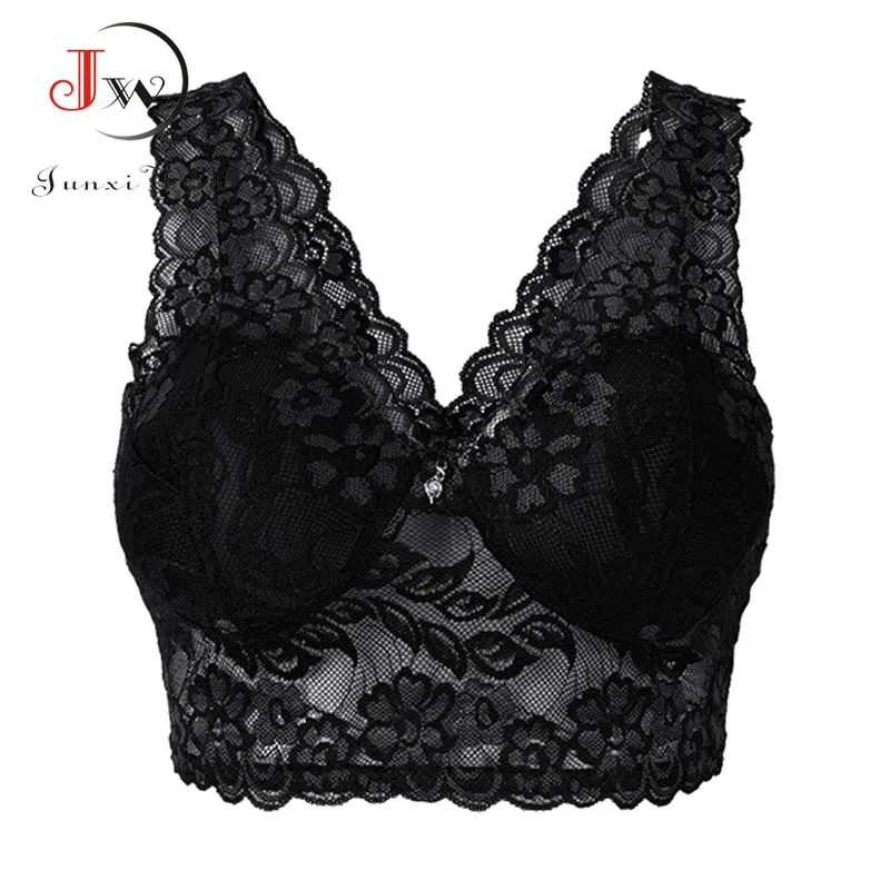 Сексуальные кружевные дышащие бюстгальтеры с полной чашкой женское Бесшовное