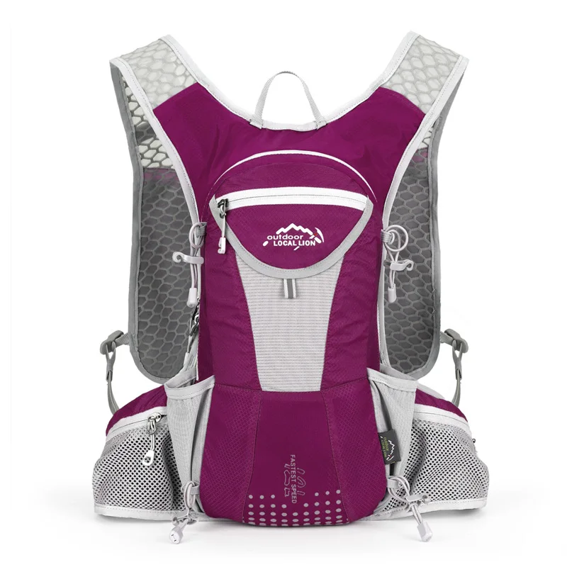 

Women Men Marathon Hydration Vest Pack For 1L Water Bag Cycling Hiking Bag Outdoor Sport Running Backpack