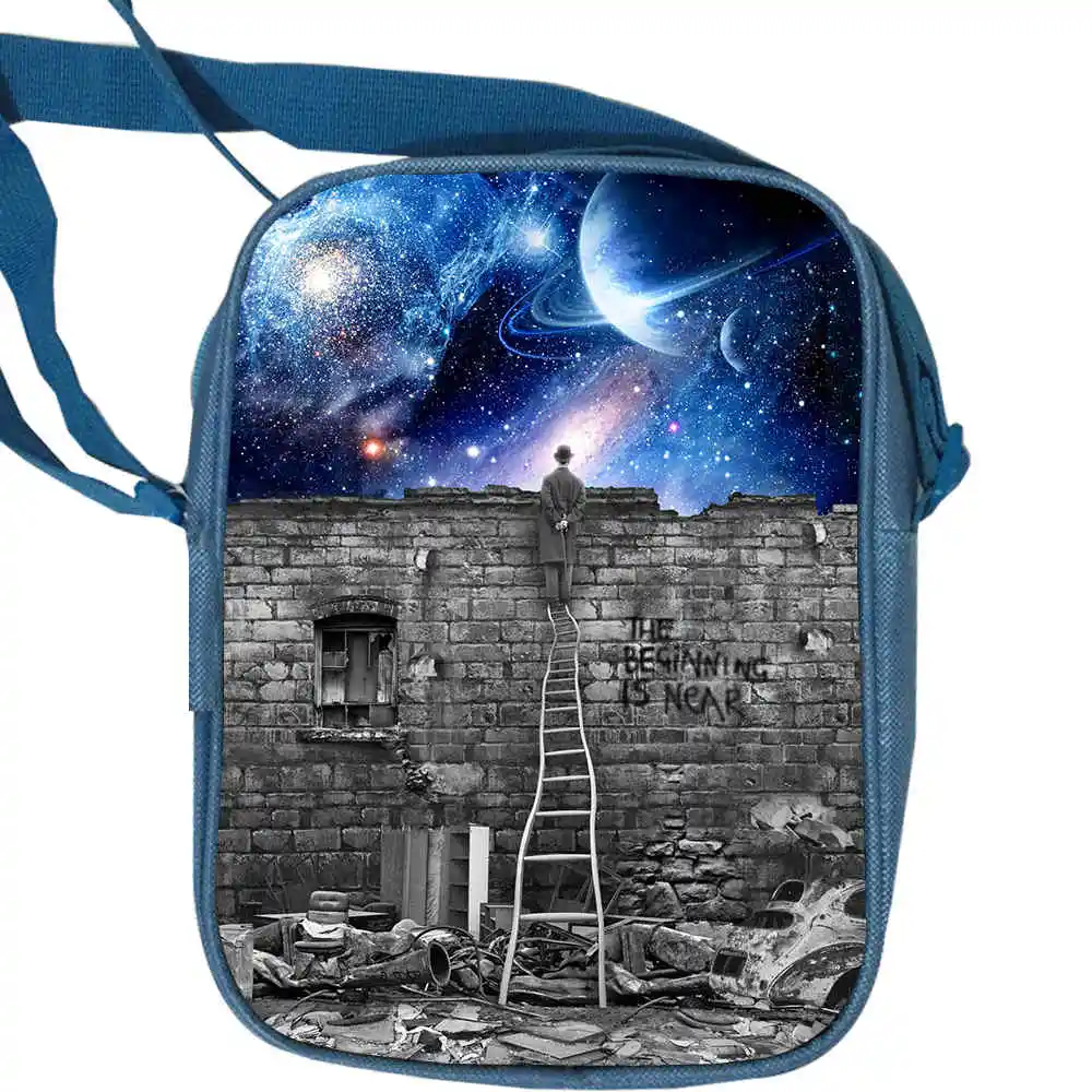 Сумка-мессенджер для мужчин и женщин дорожная Сумочка на плечо с изображением