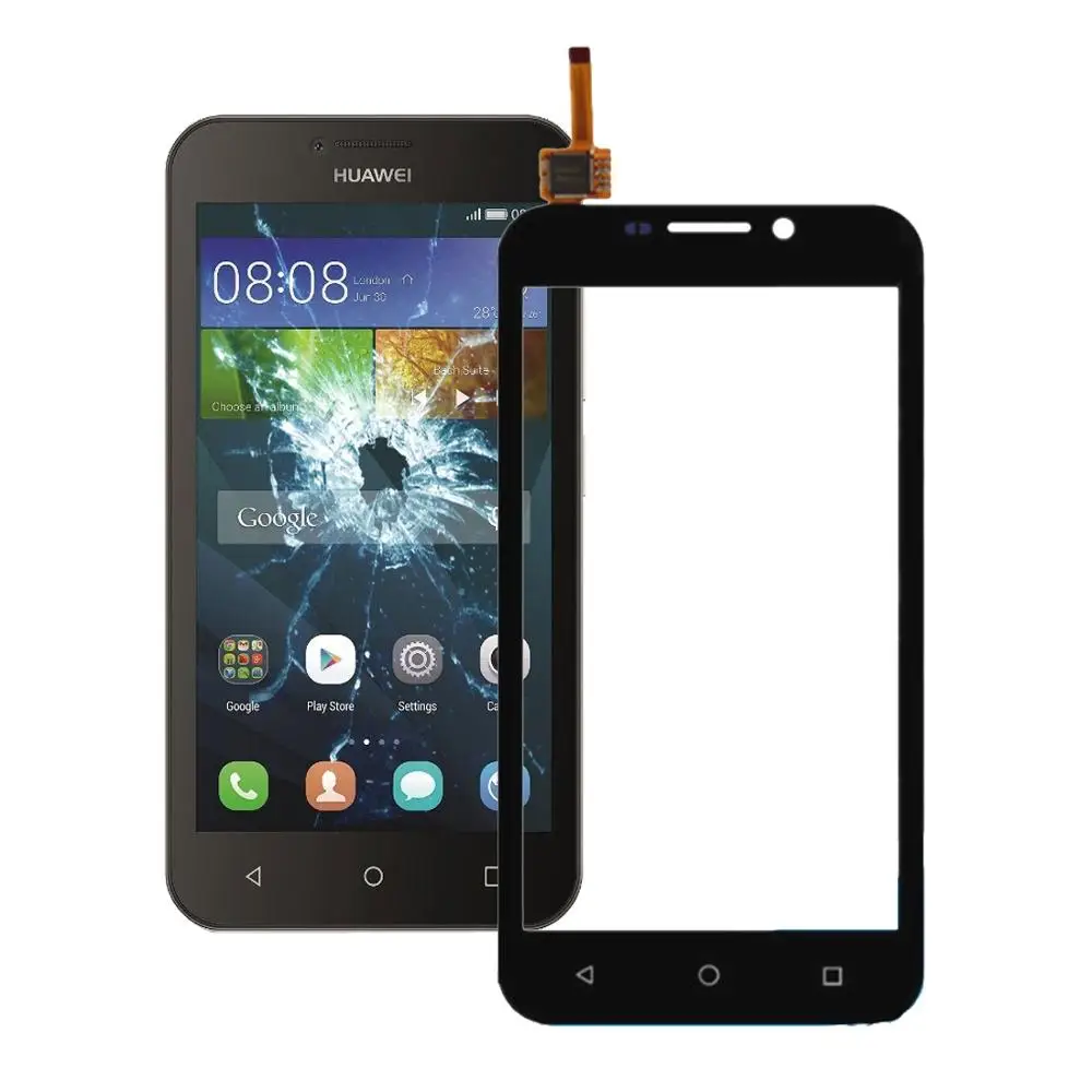 Для Huawei Ascend Y5 / Y541 Y5c сенсорный экран стекло дигитайзер передняя внешняя Сенсорная