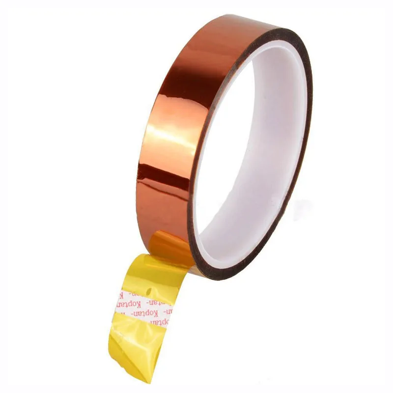 (4 шт./лот) ширина 15 мм термостойкая лента 30 м полиимидная 220C изоляционная