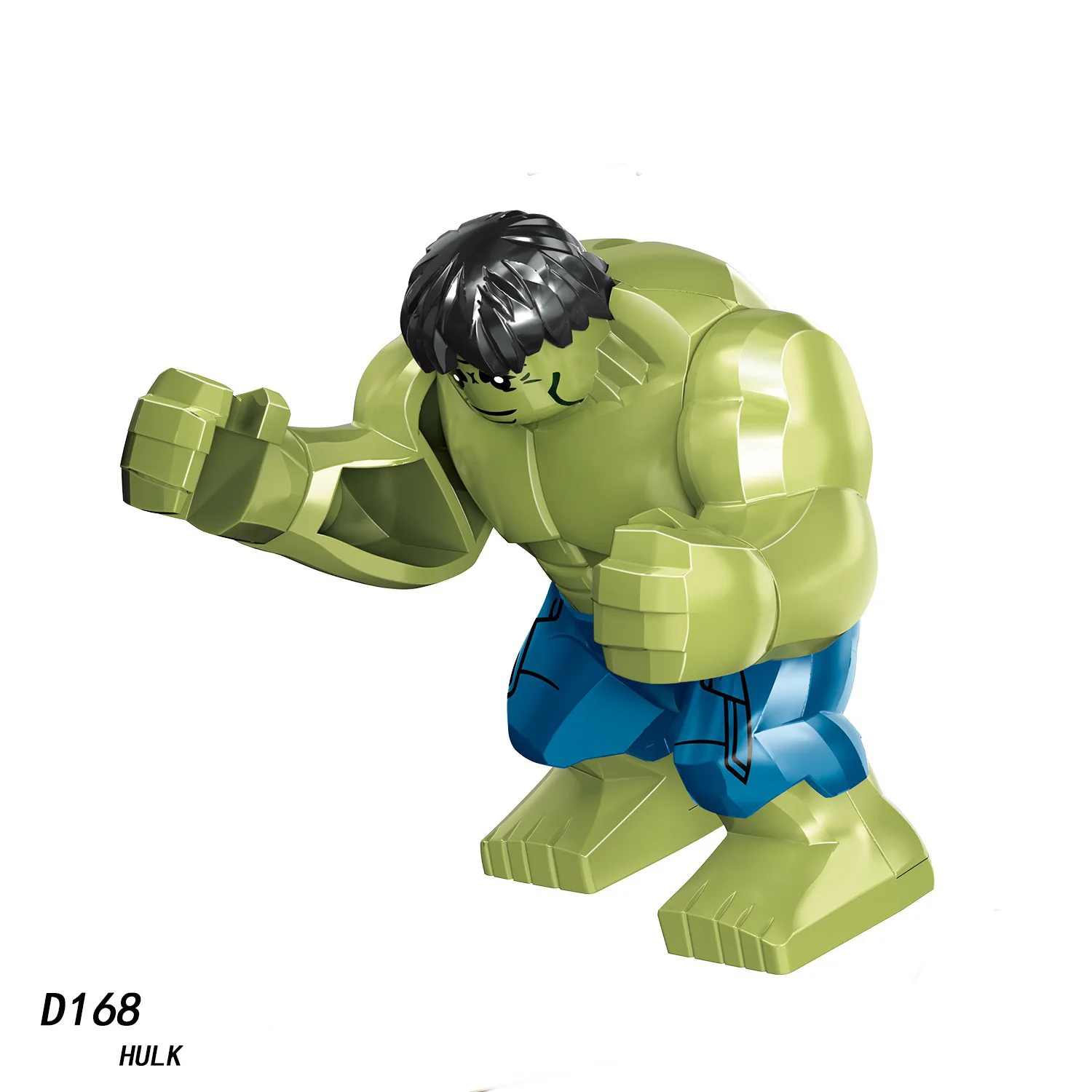 D168 Танос капитан с принтами "Marvel", "Мстители", 4 завершающей блок Железный человек "Халк", "Человек-паук" Капитан Америка строительные блоки, игрушки для детей - Цвет: D168