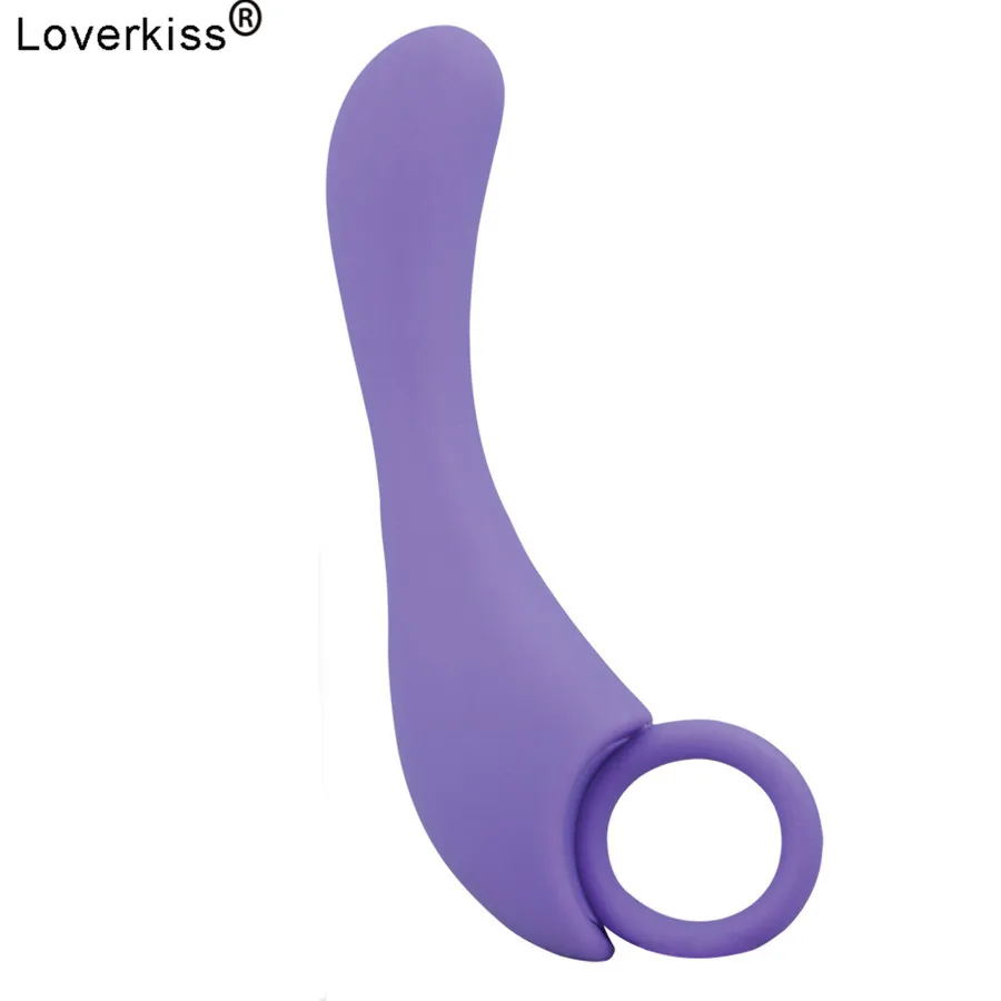 Loverkiss силиконовая Анальная пробка гладкие анальные пробки интимные товары