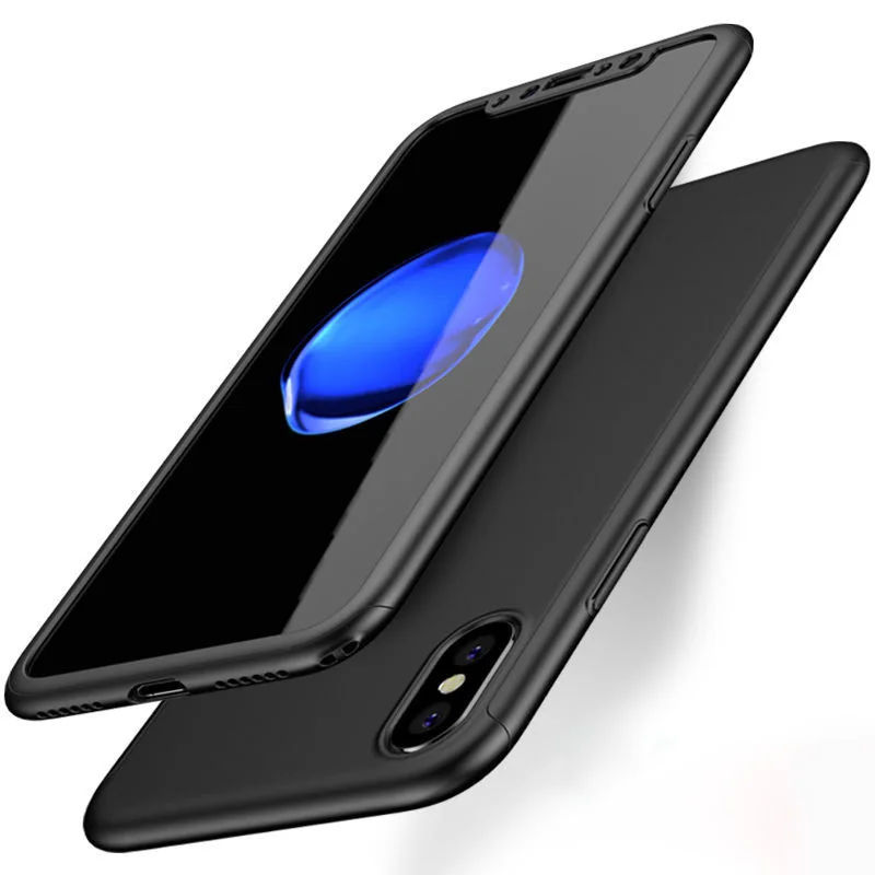 Чехол для мобильного телефона iPhone X 7 6s плюс 360 градусов ПК весь посылка падение