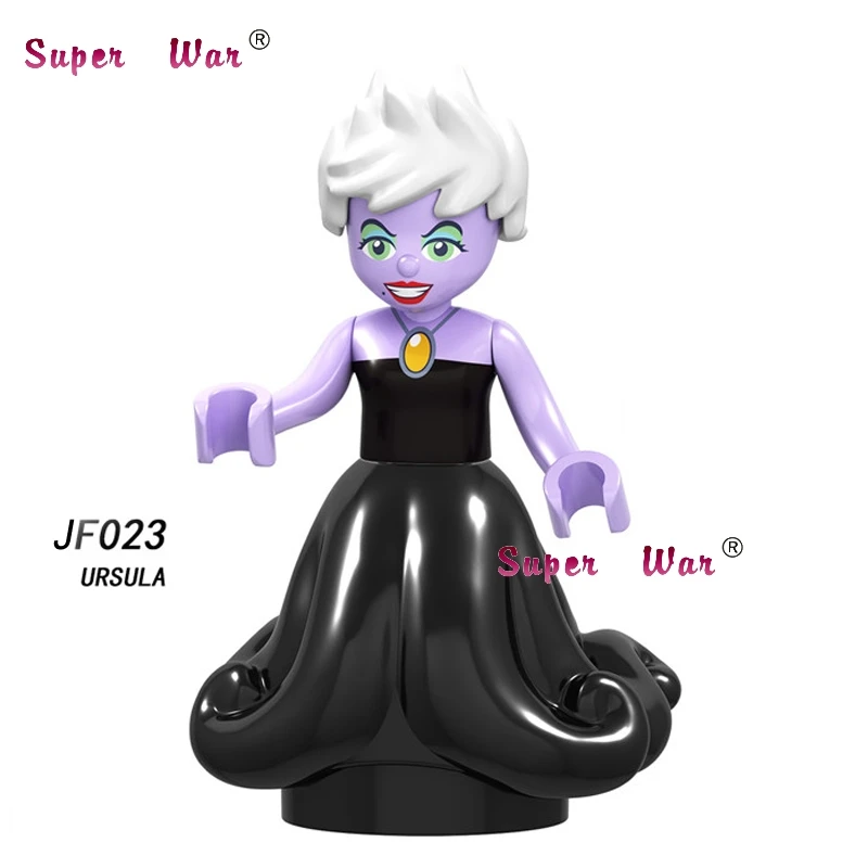 JF023 Одиночные строительные блоки Zamasu Dragon Ball Z девочка Снежный мир серия Alana Эльза Анна Эльза экшн-игрушка для детей - Цвет: JF023