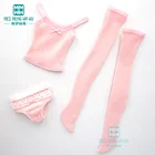 Аксессуары для кукол BJD 13 BJD DD, модное розовое нижнее белье, комплект из трех предметов, рубашка, шорты и т. д.