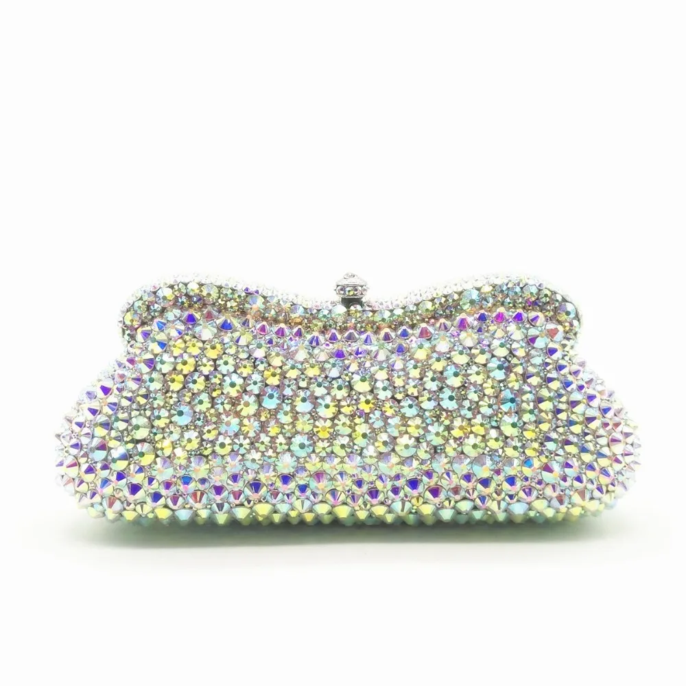 Женская сумочка-клатч с кристаллами вечерняя сумочка женская модная сумка Minaudiere