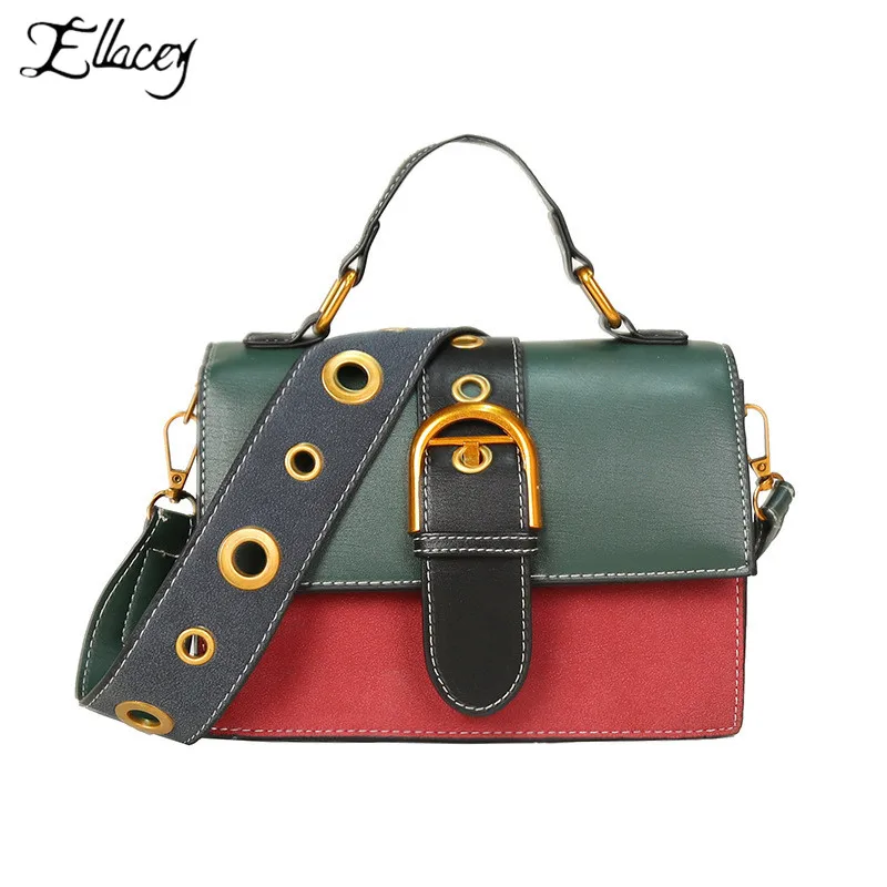 Сумки для Для женщин 2019 Мода новое качество из искусственной кожи сумка хит цвет