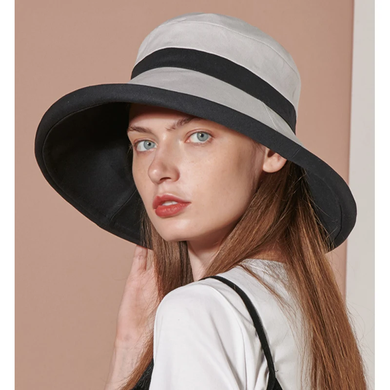 Шляпа MTTZSYLHH Женская солнцезащитная Пляжная шапка необходимая для путешествий