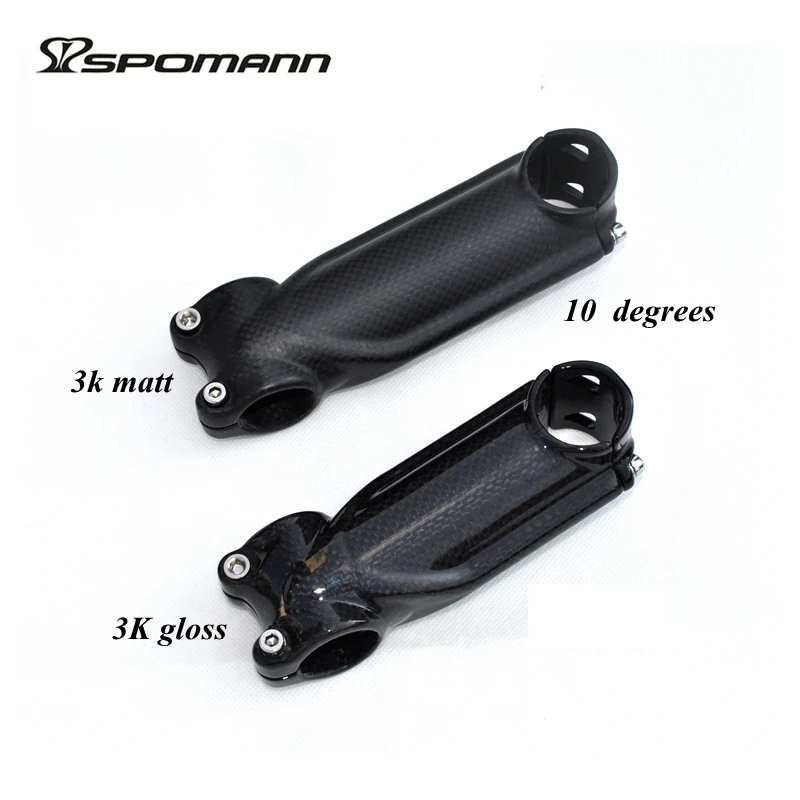 

Full carbon aluminum cover bicycle stem 10 degrees MTB cycling bike stems mountain road bike handlebar riser parts