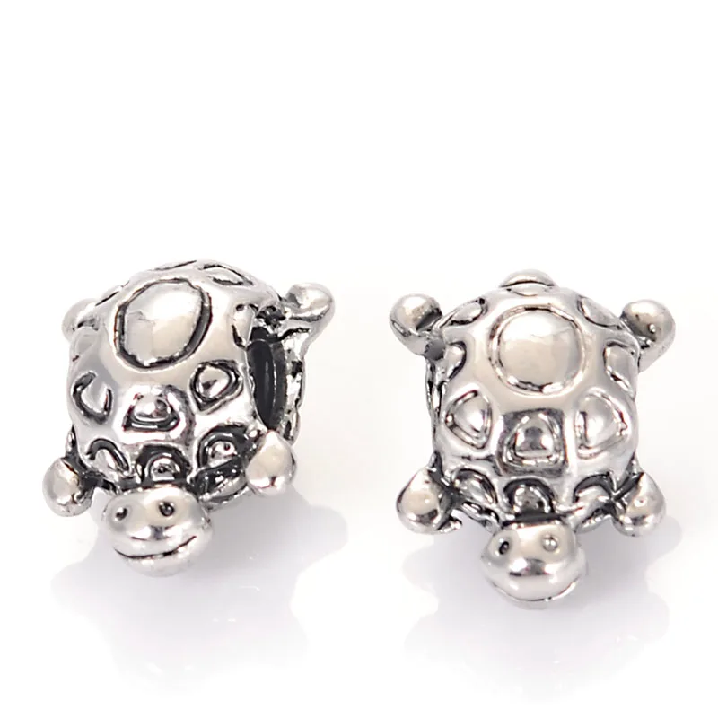 Антикварные Европейские Бусины Deisng бусины с большими отверстиями маленькая