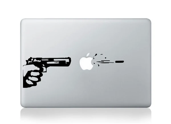 Милая ПВХ наклейка для ноутбука s для Apple Macbook Air retina 11 12 13 15 частичная наклейка для ноутбука для Macbook Pro 13 15 - Цвет: MB-black-Part C(36)