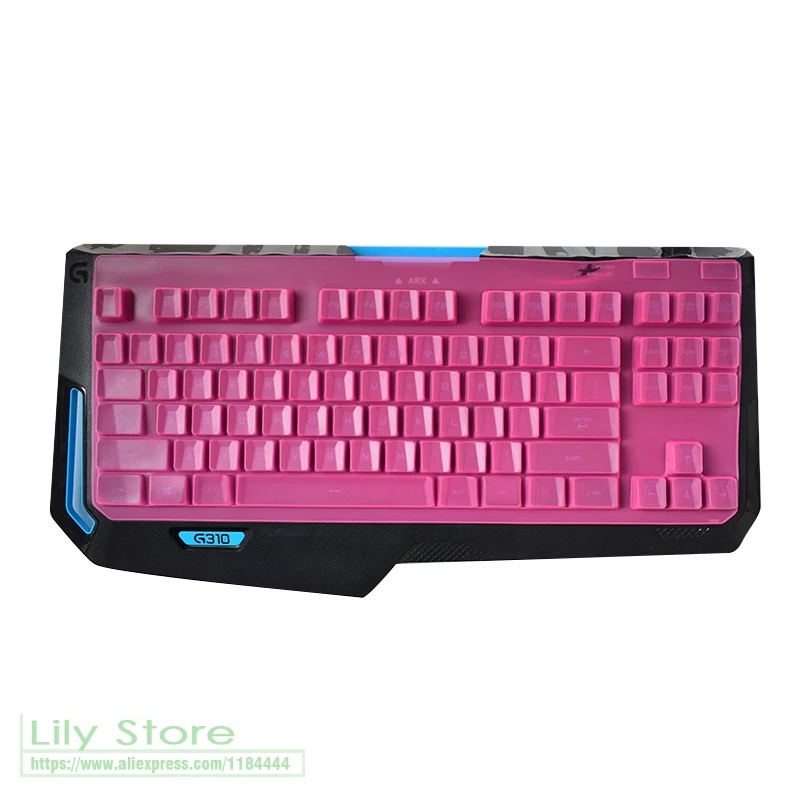Защитная пленка для механической клавиатуры Logitech G310 87 клавиш игровая офисная