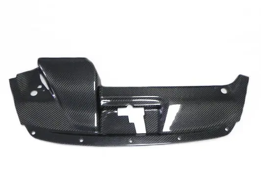 Для S2000 2001-2005 карбоновая охлаждающая Шлаковая панель для Honda глянцевые волоконные