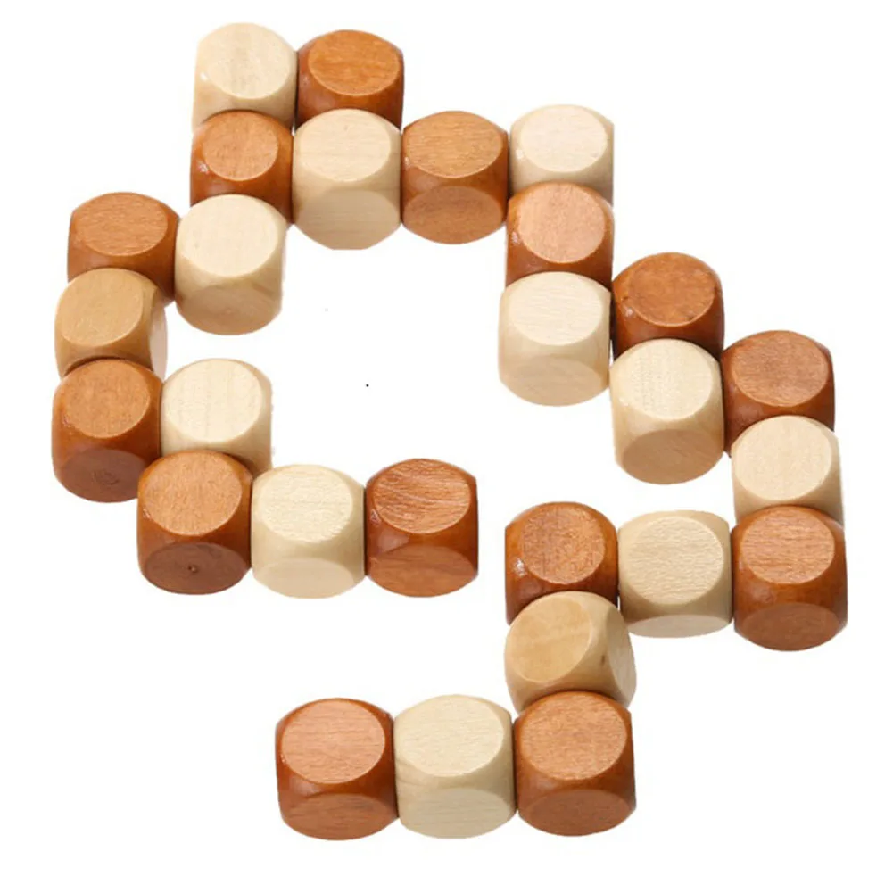 3D Деревянный пазл в форме змеи новинка игрушки волшебный куб игрушка для детей и