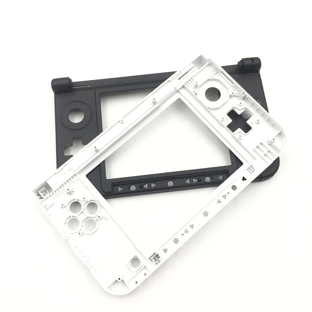 Запасная часть петли черный нижний корпус среднего корпуса для Nintendo 3DS XL