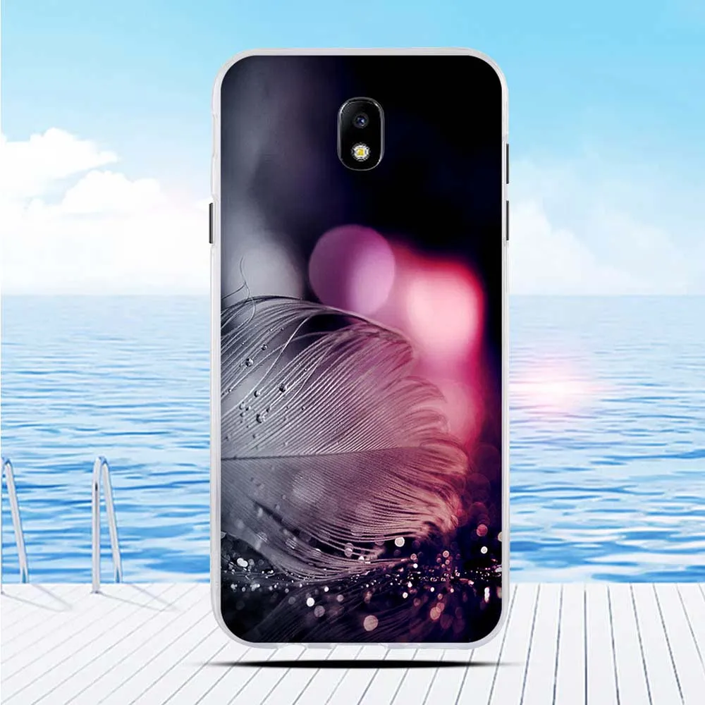 3D Relief Printing Pattern Back Cover TPU Soft Silicone Case Coque Capa Funda For Samsung Galaxy J7 2017 J730F (EU Version) | Мобильные