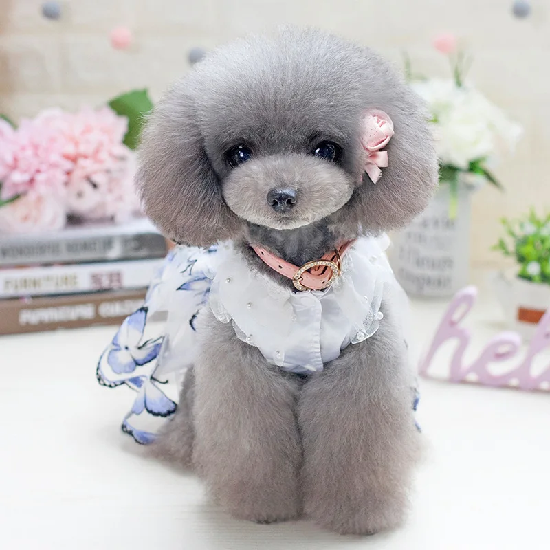 Sweet Tulle Pet Cat Dress Puppy Small Dog Princess Wedding Kitten Dream Fantasy Skirt Spring Summer Clothes XS-XL |