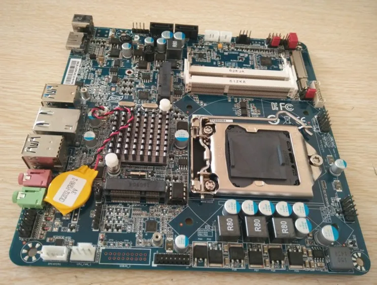 TH81GE SA LGA1150 H81 DDR3L материнская плата MINI Industrial Control DC источник питания|Материнские