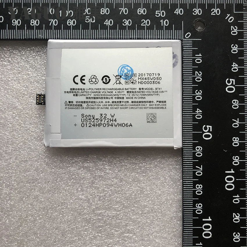 

Meizu MX4 PRO Battery 100% High Quality 3350mAh Li-ion Battery Replacement For BT41 Meizu MX4 Pro Smart Phone + Free Tools