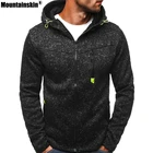 Мужская толстовка с капюшоном Mountainskin, повседневная спортивная толстовка с длинным рукавом, весна-осень 2019