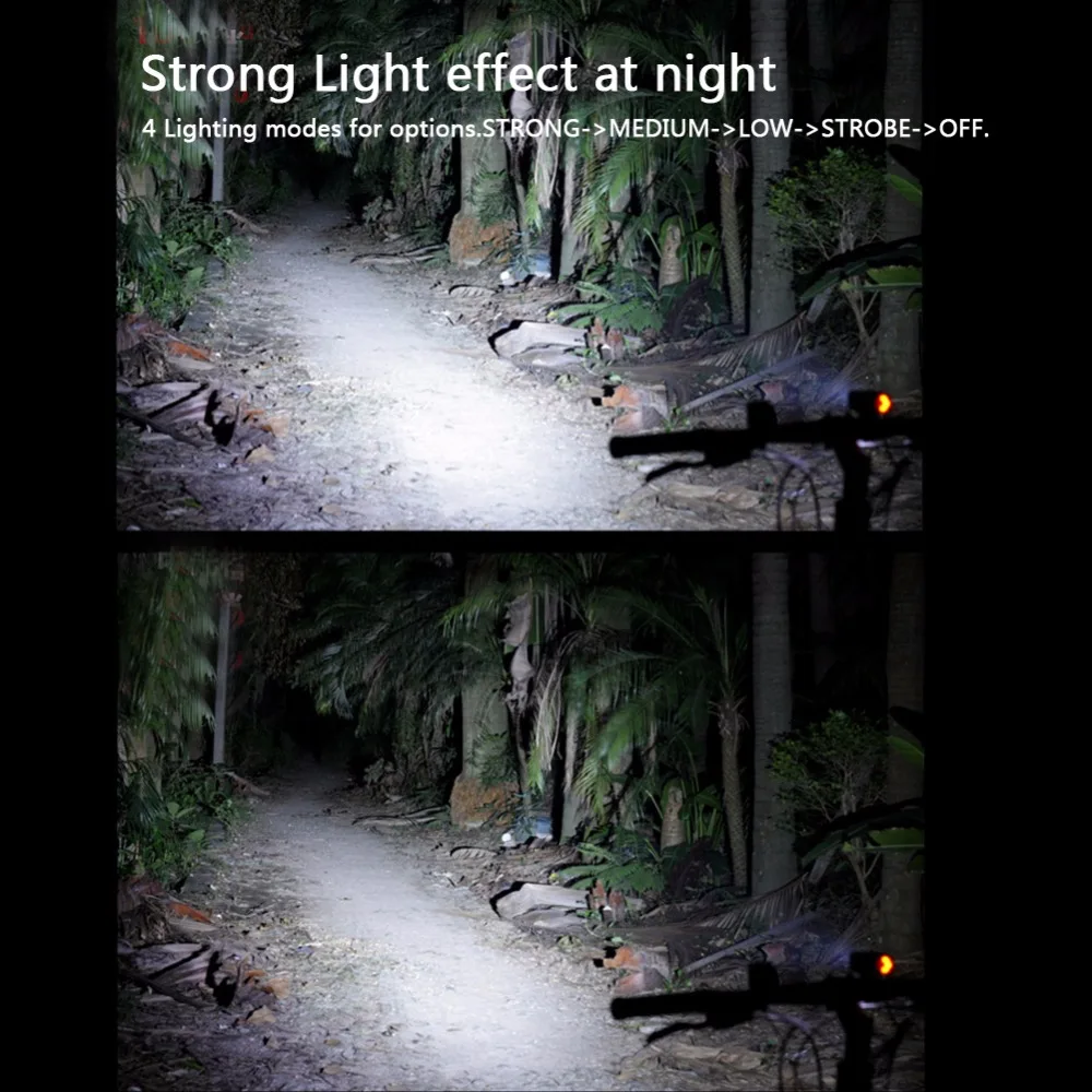 SpoLite Bike Light Powerful Lumens Bicycles Lights USB Rechargeable Bicycle Easy Install Waterproof lights | Спорт и развлечения
